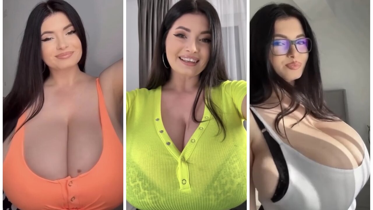 Exceptional 4-min body positivity ft. futuristic wave music, stellar international model Busty Ema