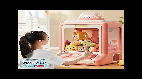 Automatic Doll Machine Toy for Kids Mini Cartoon Coin Operated Play Game Review