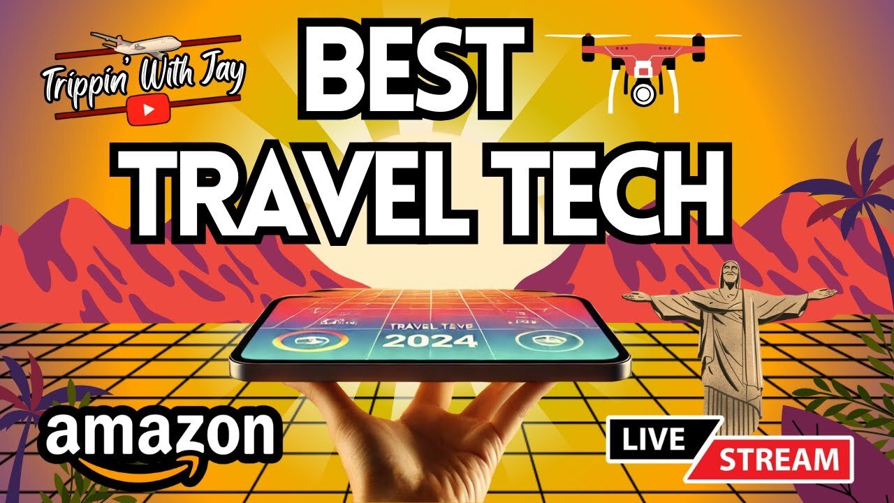 Must-Have Travel Tech: Gadgets Every Traveler Needs - LIVE! #TravelTech