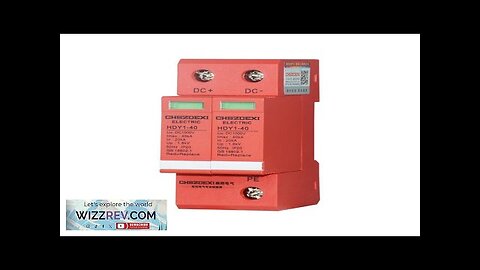 CHSZDEXI 2P20KA DC 1000V Electric Surge Protector Circuit Breaker Review