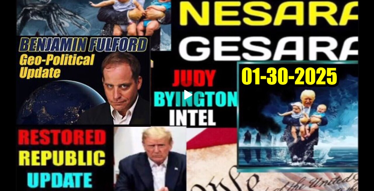 Judy Byington Update 01.30.25 - Trump Just dropped BOMBSHELL ~ This Changes EVERYTHING