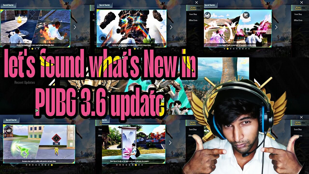 NEW PUBG 3.6 UPDATE FIRST PLAY FIND WHAT'S NEW IN THIS