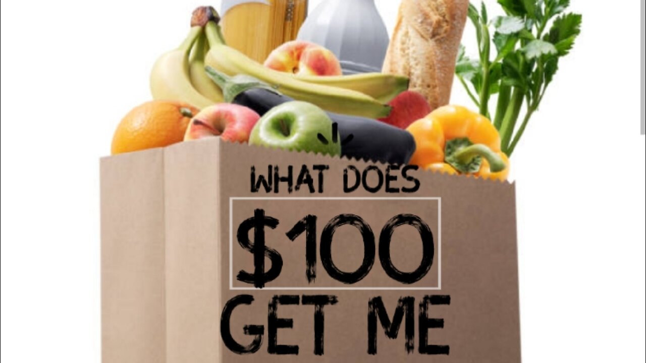 $100 of groceries in 2025