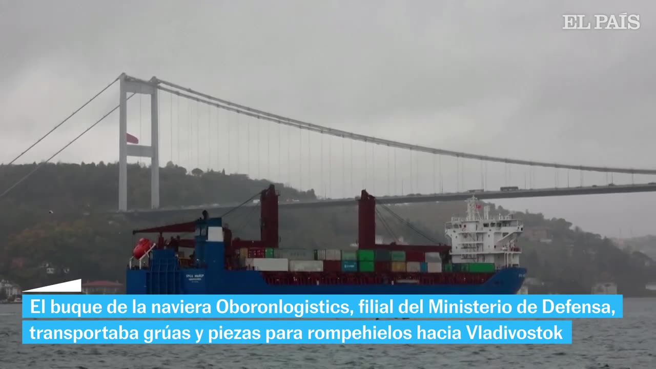 Dos desaparecidos al hundirse un buque ruso frente a las costas españolas | EL PAÍS
