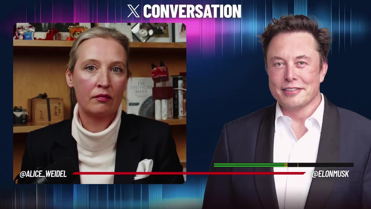 The first thing Adolf Hitler did was ban freedom of speech | Alice Weidel & Elon Musk