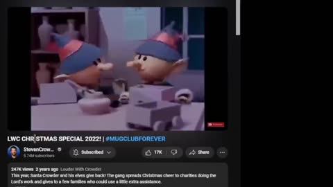 Pinched from 2022 Louder with Crowder, Hemie the Elf wants to be a...