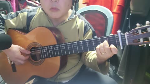 첫사랑 - 김효근 곡, 이해원 노래, guitar backing cover