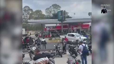 Ataque armado en el ingreso de centro comercial, km22 carretera al Salvador