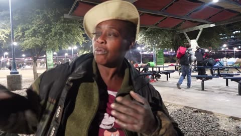 Myesha is 42 and homeless for 15 years. Say, " Were Considered to be Aliens or Contagious out here."