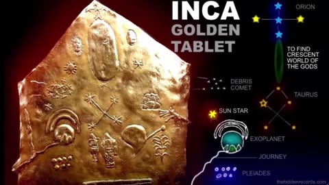 Solid Gold Star Map Found In Peru