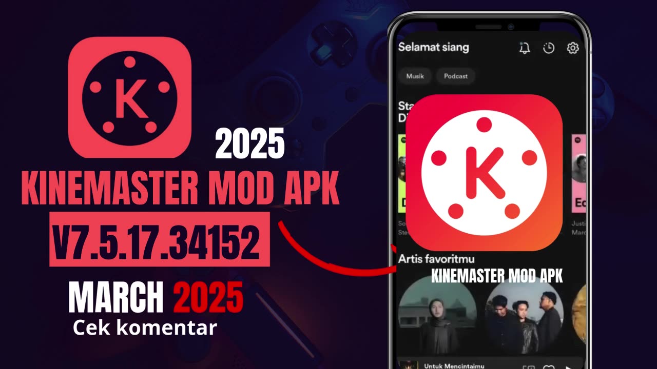🔥 NEW UPDATE!! Kinemaster Mod 2025 v7.5.17 Latest Version
