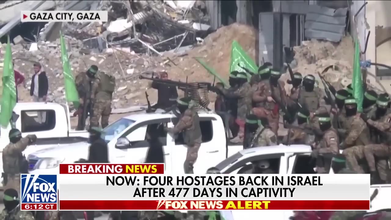 Four female hostages back in Israel after 477 days in captivity