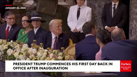 'Join Me In Raising A Glass': John Thune Toasts Donald Trump