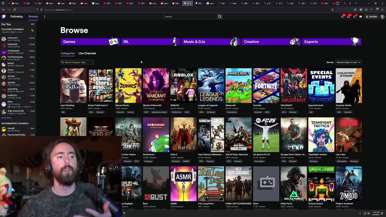 1/6/25 pt2 [DROPS ON] BIG DAY BIG NEWS/REACTS/DRAMA/MORE JOIN MY DISCORD !discord