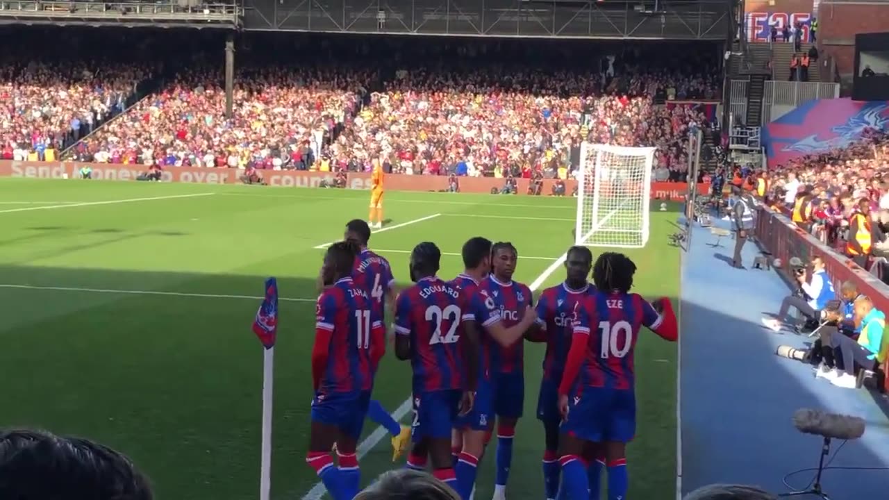 Crystal Palace FC vs Leeds United FC (goal Eberechi Eze)