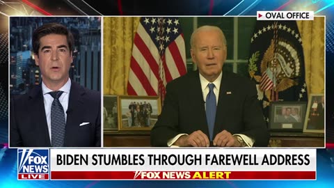 Jesse Watters: Biden just bid farewell to the nation,