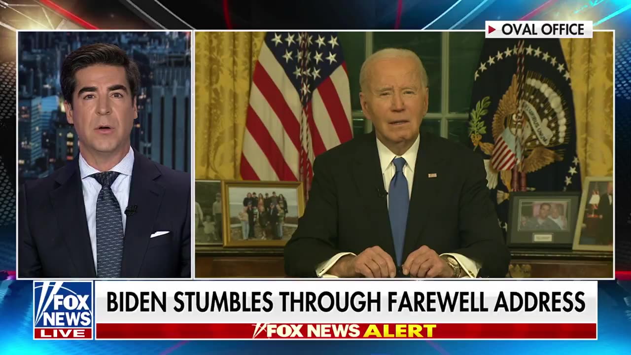 Jesse Watters: Biden just bid farewell to the nation,