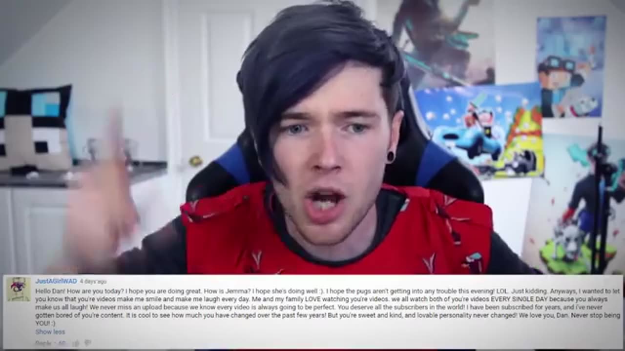 dantdm reacts to the fnaf movie trailer