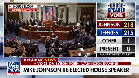 How Mike Johnson's re-election to House speaker reflects the 'Trump effect'