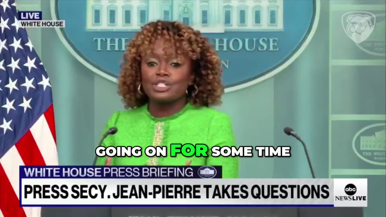 KJP Stuns Reporters in Her Final Press Briefing, Throws Colleague Under the Bus