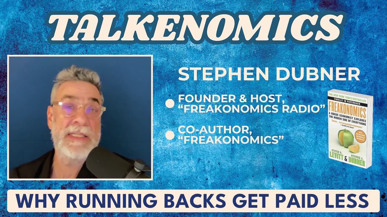 Rats, Running Backs & Freakonomics: Stephen Dubner Explores NYC's Pest War & NFL Pay Disparities