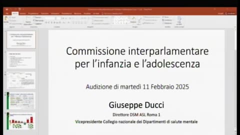 Roma - Audizione su fragilità emotiva e psicologica dei più giovani (11.02.25)