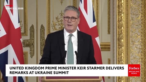 JUST IN: PM Starmer Announces Increased European Aid For Ukraine, Details Framework For Peace Deal