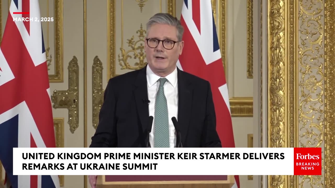 JUST IN: PM Starmer Announces Increased European Aid For Ukraine, Details Framework For Peace Deal