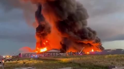MILLIONS OF CHICKENS KILLED AFTER FIRE IN ILLINOIS!!