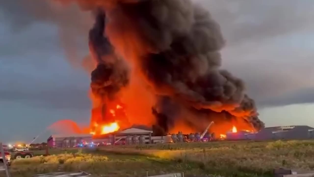 MILLIONS OF CHICKENS KILLED AFTER FIRE IN ILLINOIS!!