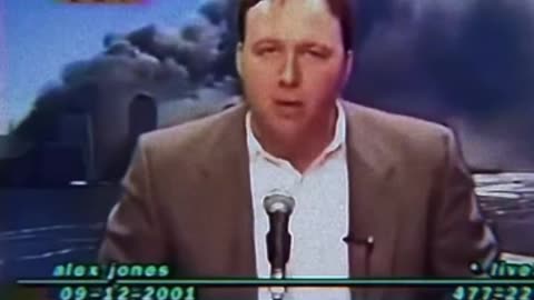 (Sept 12th 2001) Alex Jones "I AM SICK OF WORSHIPPING ISRAEL!"