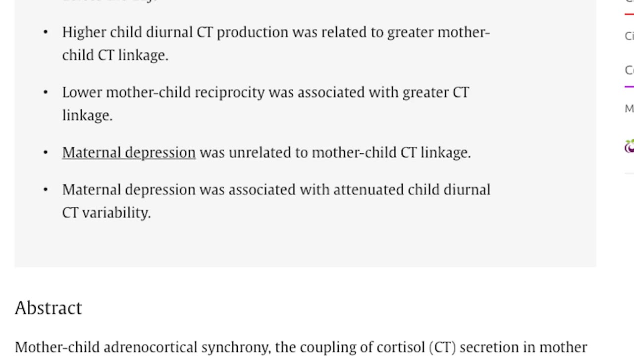Children's cortisol levels synch up to parents even more with insecure attachment