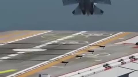 😍How Su-33 Cobra lands on Aircraft Carrier