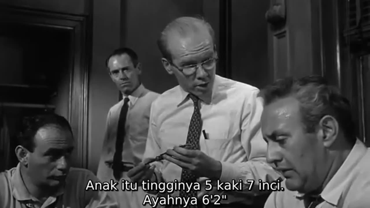 "12 ANGRY MEN" CLASSIC BY HENRY FONDA 1957