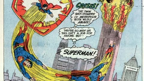 Jew job 9/11 was announced in Action Comics #428 in 1973! #Trump #Israel #Rothschild