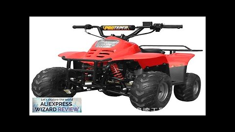 Brand new four-wheel drive all-terrain off-road vehicle made in China 110/125CC ATV/ Review