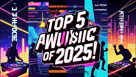 🔥 Top 5 AI-Generated Music Styles of 2025 – Electro, Hyperpop, K-Pop & More! 🎶