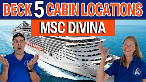 MSC Divina Cabin Deck 5 | Tall Man's Cruise Adventures