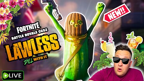 🟢Fortnite Live : New Season over Cocktails! LFG!!!