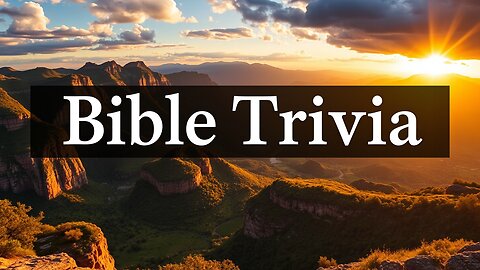 Bible Trivia Short| Test Your Bible Knowledge #7