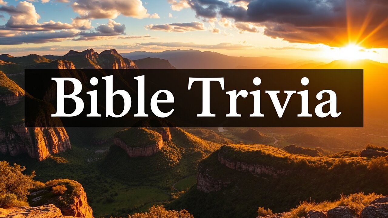 Bible Trivia Short| Test Your Bible Knowledge #7