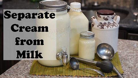 4 Methods to Separate Cream from Milk