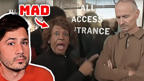 HILARIOUS: Maxine Waters HUMILIATED On LIVE TV By Chad Security Guard