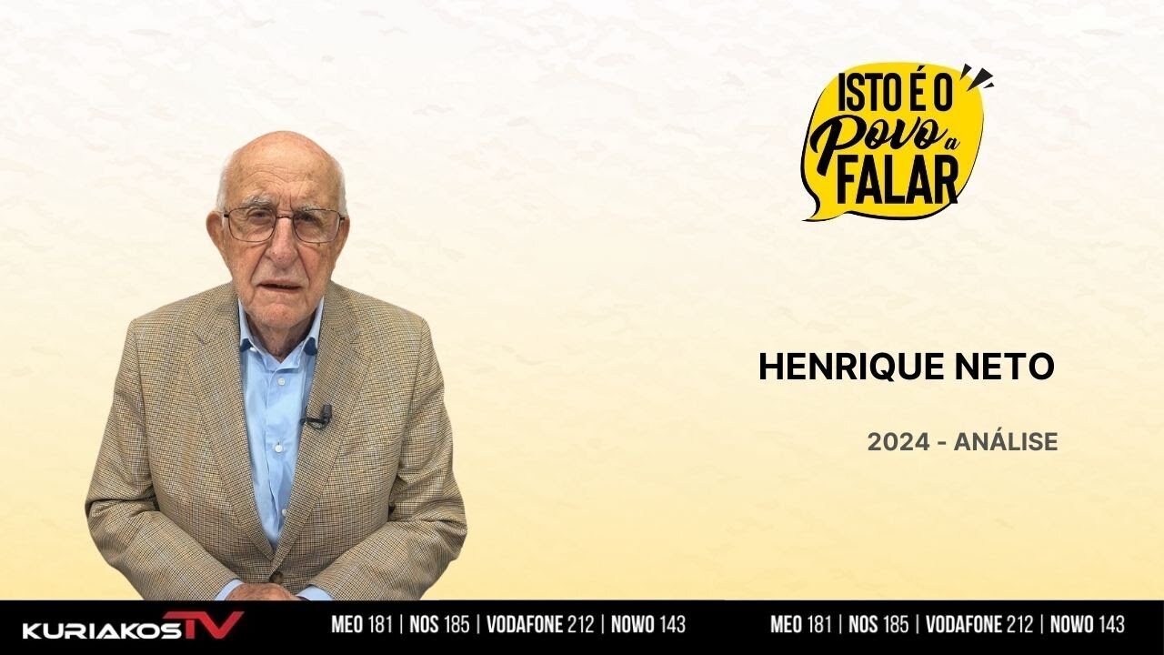 📢🎥HENRIQUE NETO - O ANO DE 2024 EM ANÁLISE🎥📢