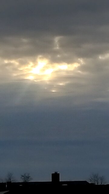 Sunset 🌇 on the hill 3/3/25