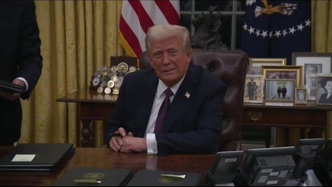 President Donald J. Trump Signs Executive Orders on Day One of Administration