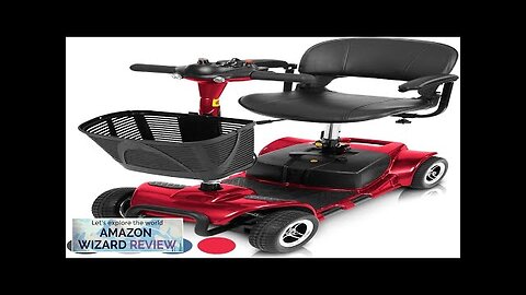 Vive 4 Wheel Mobility Scooter Electric Powered Wheelchair Device Compact Review