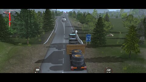 truck driving on mountain is too hard