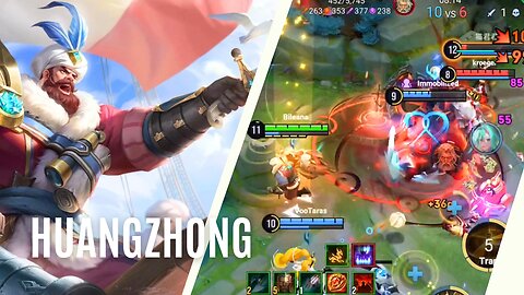 HOK 👑 test heroe huangzhong #honorofkings