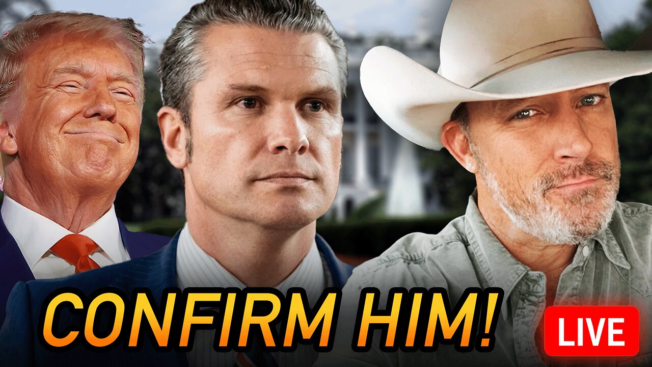 Pete Hegseth Hearing Happening NOW! WE MUST CONFIRM HIM!